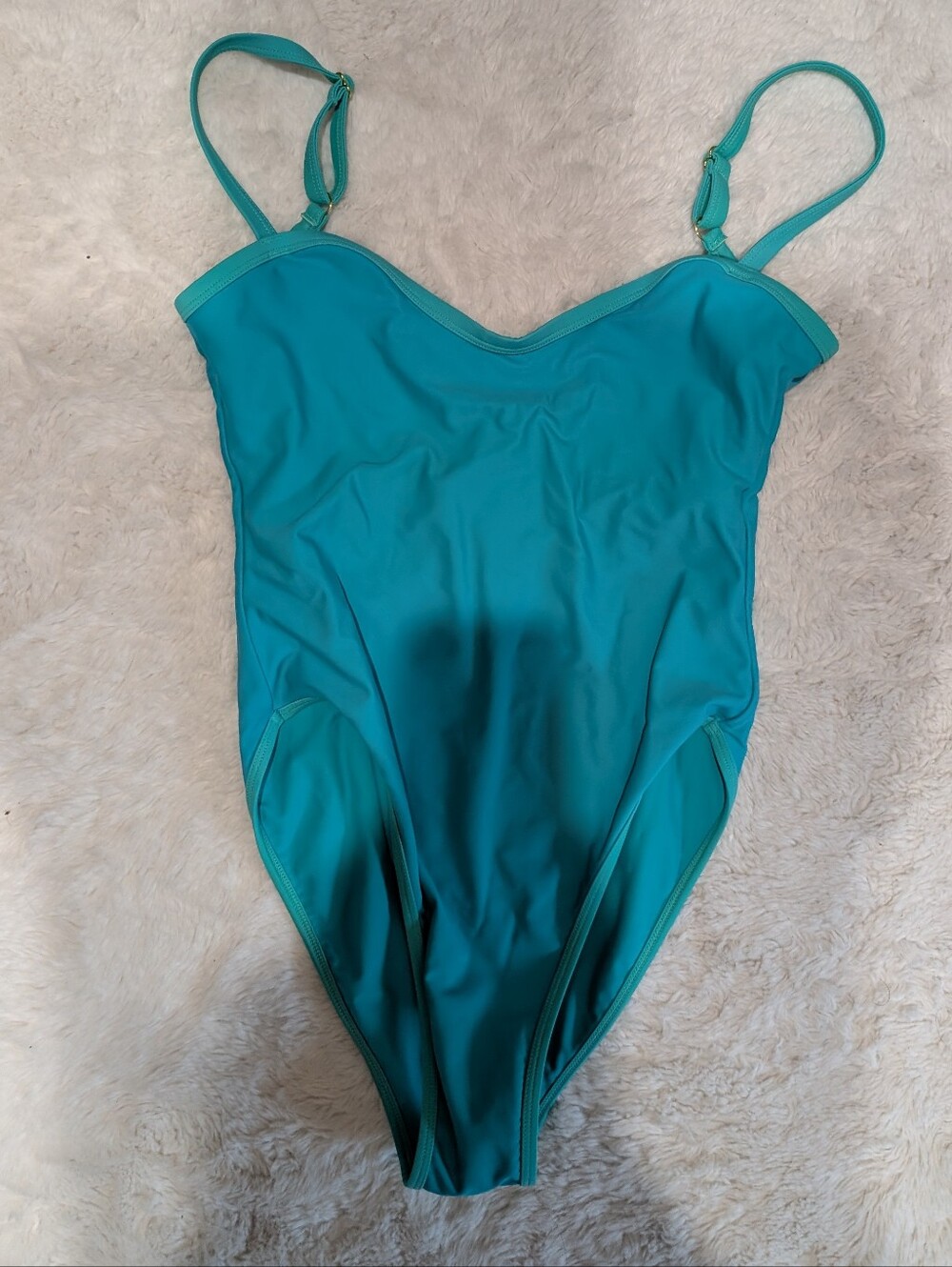 Teal One-Piece Swimsuit - Vibrant Teal